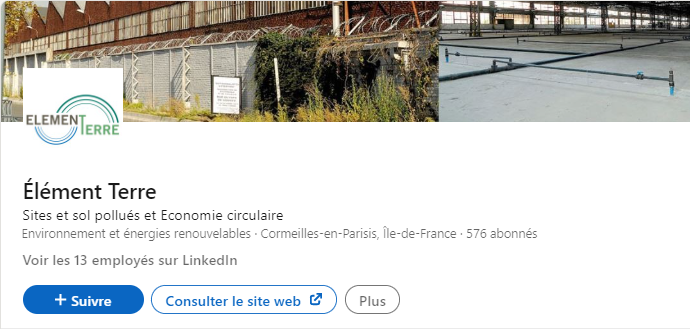 LinkedIn Elément Terre