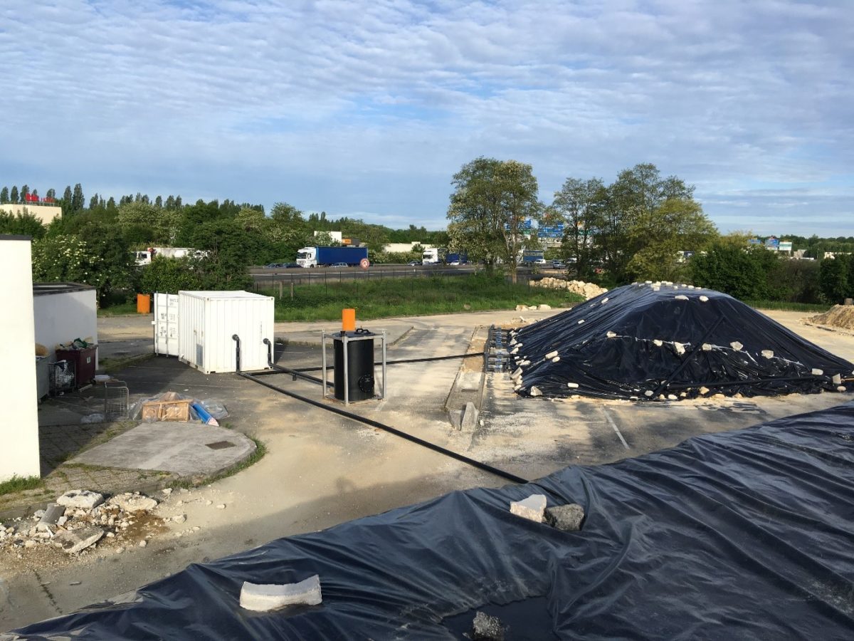 Réhabilitation d’une ancienne station-service pour un usage industriel